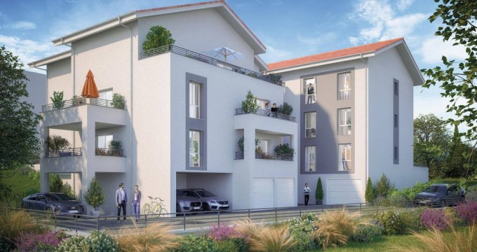 Achat / Vente appartement neuf Colombier-Saugnieu en plein centre bourg (69124) - Réf. 10912