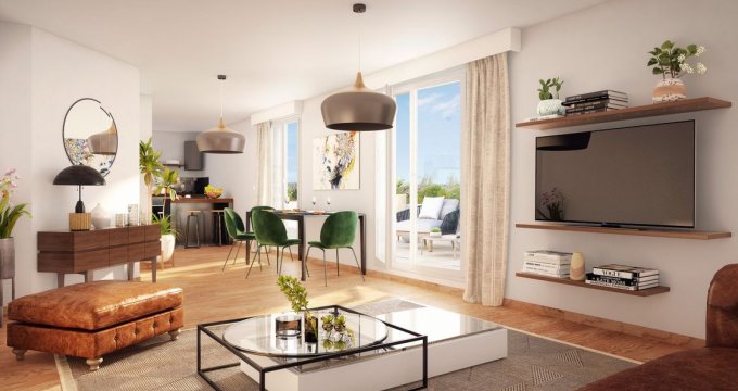 Achat / Vente appartement neuf Craponne à 10 km de Lyon (69290) - Réf. 9517