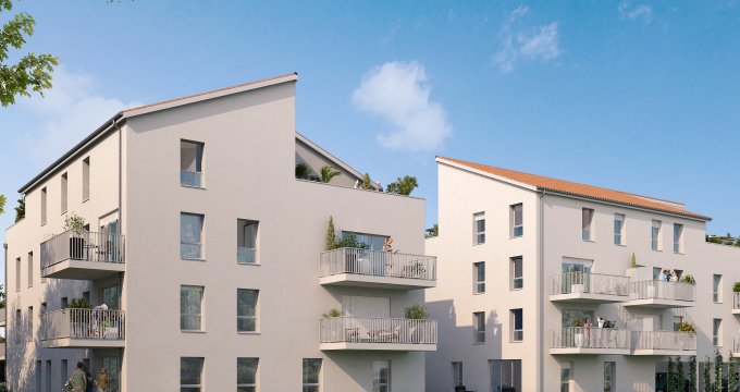 Achat / Vente appartement neuf Sainte-Foy-l'Argentière vue sur les Monts du Lyonnais (69610) - Réf. 8791