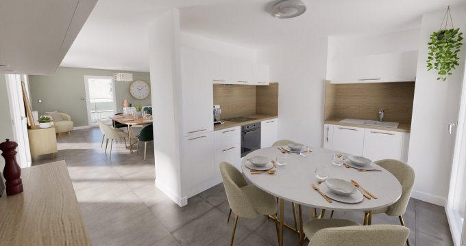 Achat / Vente appartement neuf Villeurbanne à 150m du métro A République - Villeurbanne (69100) - Réf. 9490