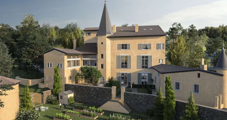 Achat / Vente appartement neuf Albigny-sur-Saône Monument Historique aux portes de Neuville (69250) - Réf. 9477