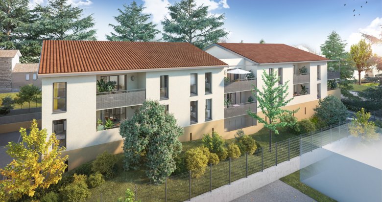 Achat / Vente appartement neuf Anse en face du parc de la Roseraie (69480) - Réf. 9509