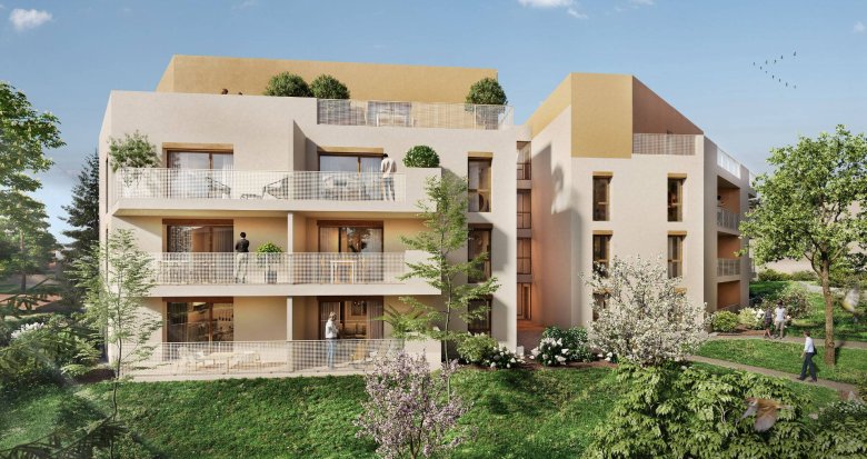 Achat / Vente appartement neuf Collonges-au-Mont-d'Or à deux pas de la Saône (69660) - Réf. 11680