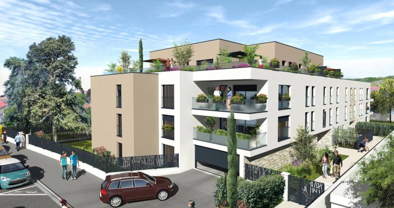 Achat / Vente appartement neuf Craponne à 30 minutes de Lyon en voiture (69290) - Réf. 9518