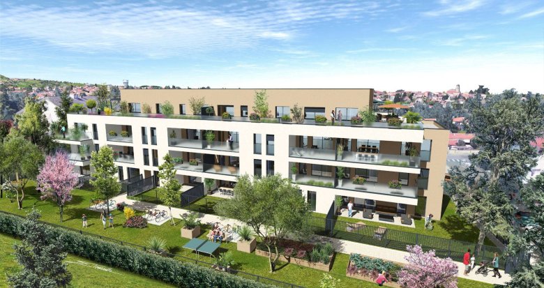 Achat / Vente appartement neuf Craponne à 30 minutes de Lyon en voiture (69290) - Réf. 9518