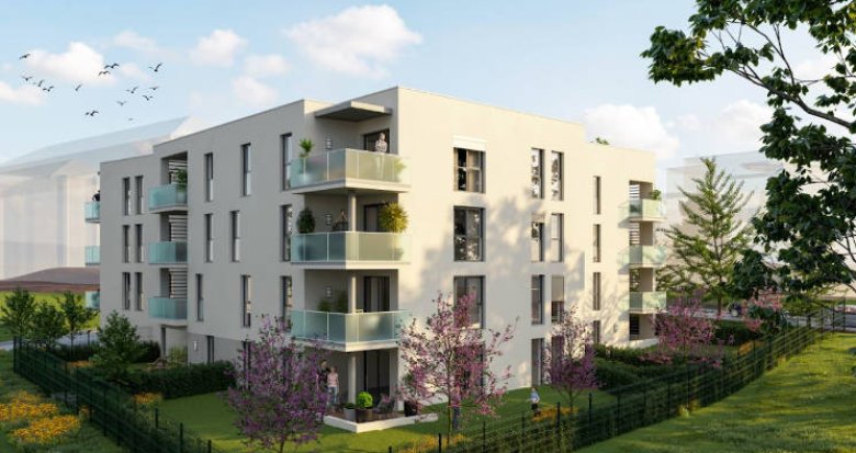 Achat / Vente appartement neuf Gleizé à 15 minutes à pied de la gare (69400) - Réf. 4741