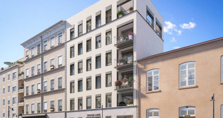 Achat / Vente appartement neuf Lyon 07 cœur du quartier Saint-Louis proche transports (69007) - Réf. 8824