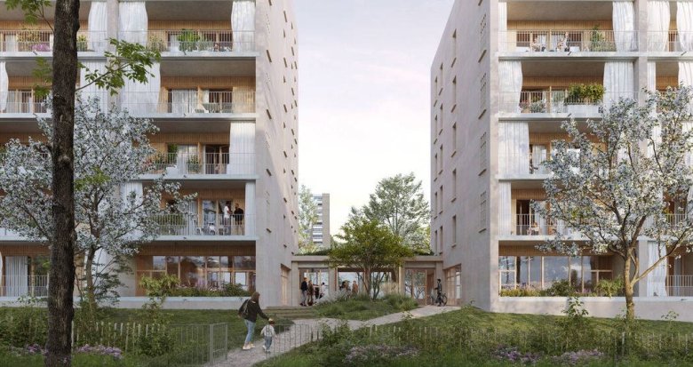 Achat / Vente appartement neuf Lyon 09 secteur Sauvegarde proche Parc du Vallon (69009) - Réf. 9476