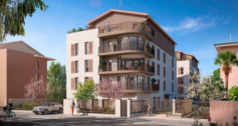 Achat / Vente appartement neuf Meyzieu sud-ouest à proximité du tramway T3 (69330) - Réf. 9536