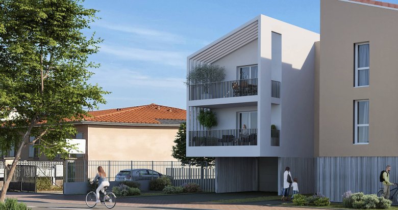 Achat / Vente appartement neuf Mions centre à 2 min de la Halle du marché et des commerces (69780) - Réf. 9526