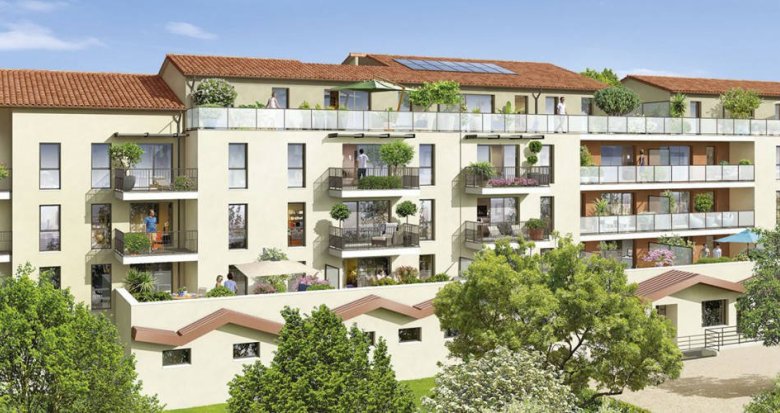 Achat / Vente appartement neuf Tassin-la-Demi-Lune à 20 min de Vieux Lyon en transports (69160) - Réf. 11357