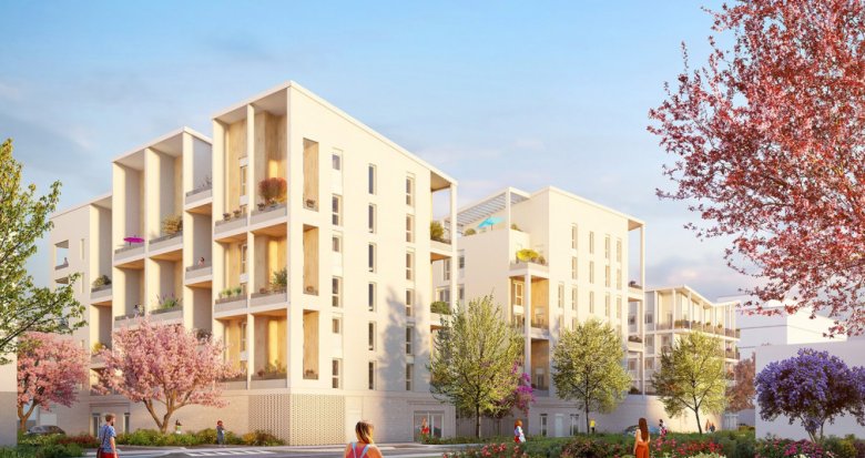 Achat / Vente appartement neuf Vaulx-en-Velin village proche futur tramway T9 (69120) - Réf. 9503