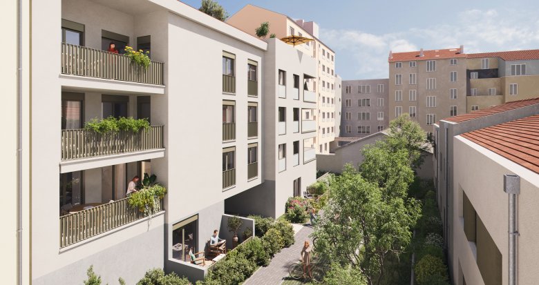 Achat / Vente appartement neuf Villeurbanne à 10 min de la Part-Dieu (69100) - Réf. 9488