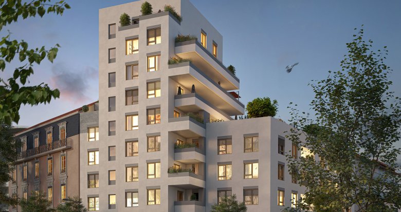 Achat / Vente appartement neuf Villeurbanne à 150m du métro A République - Villeurbanne (69100) - Réf. 9490