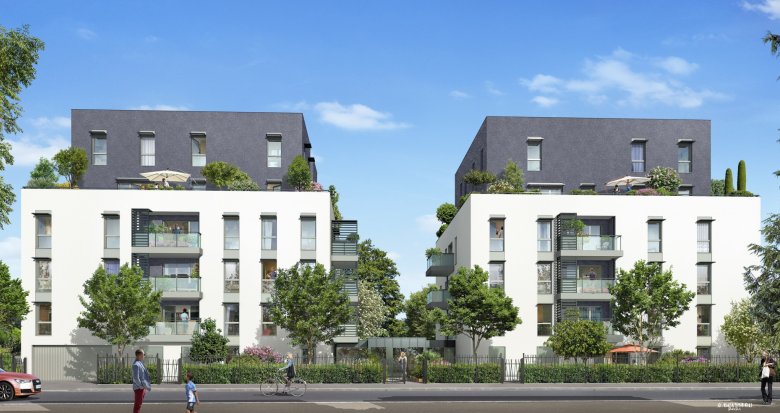 Achat / Vente appartement neuf Villeurbanne quartier prisé des Gratte-ciel proche métro A (69100) - Réf. 11917