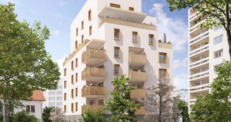 Achat / Vente appartement neuf Lyon 8ème à 150 m du tramway T6 (69008) - Réf. 11075